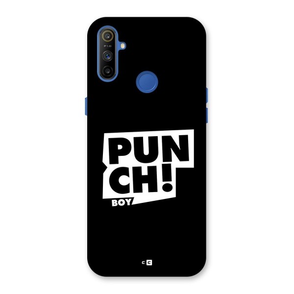 Punch Boy Back Case for Realme Narzo 10A