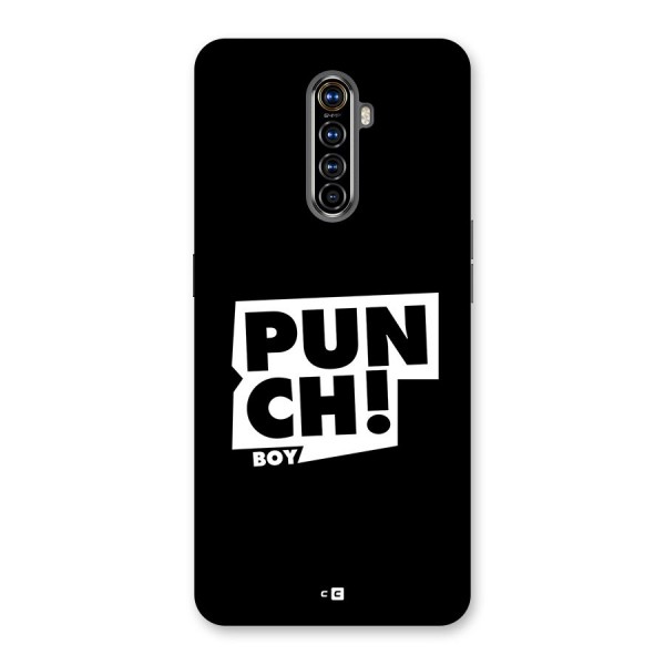 Punch Boy Back Case for Realme X2 Pro