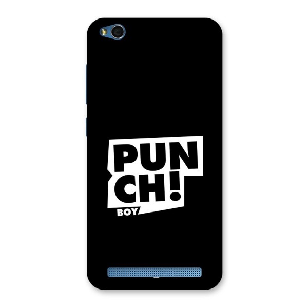 Punch Boy Back Case for Redmi 5A