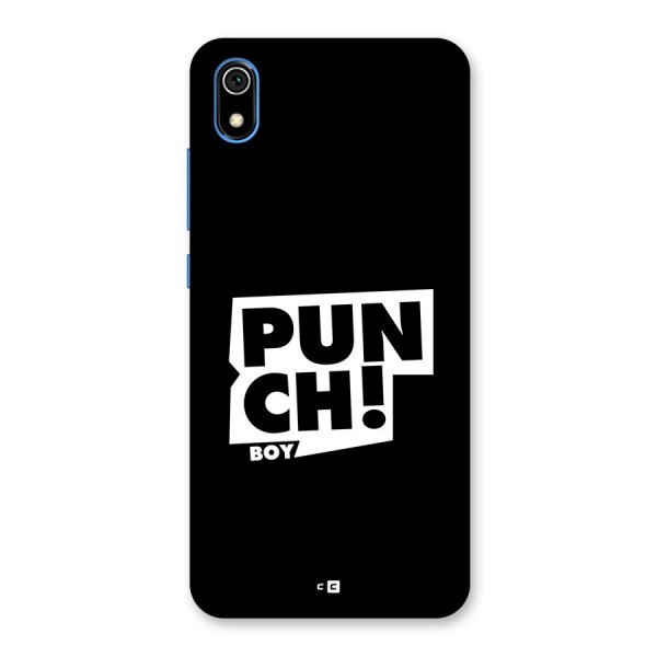 Punch Boy Back Case for Redmi 7A