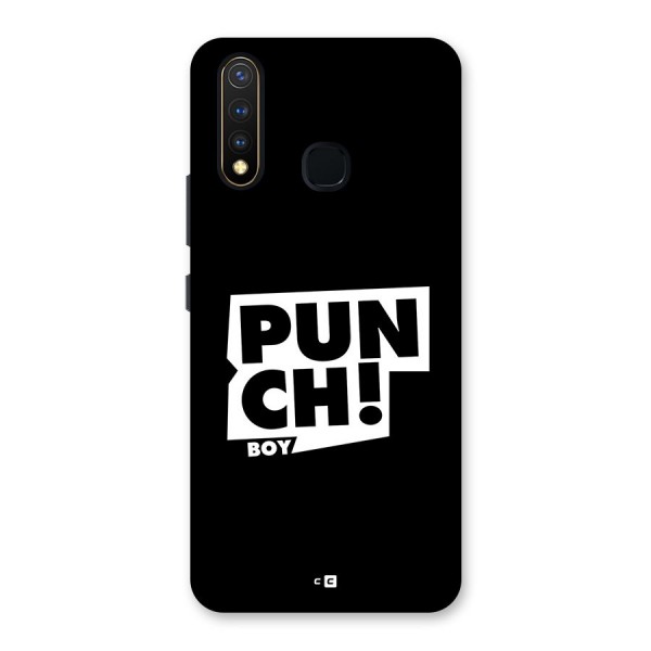 Punch Boy Back Case for Vivo U20