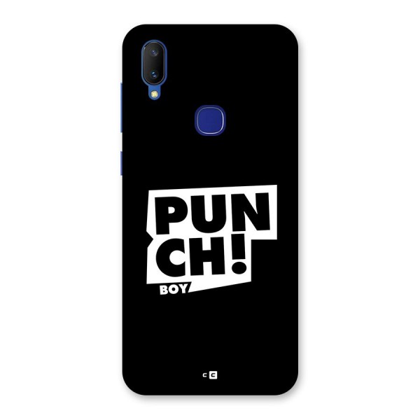 Punch Boy Back Case for Vivo V11