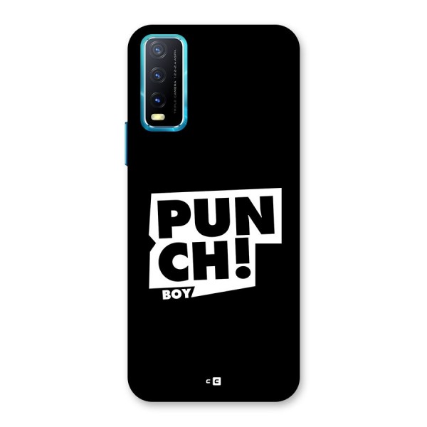 Punch Boy Back Case for Vivo Y20s