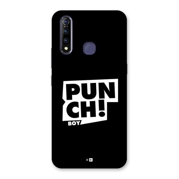 Punch Boy Back Case for Vivo Z1 Pro