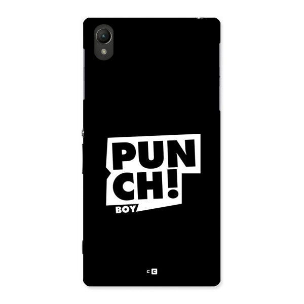 Punch Boy Back Case for Xperia Z1