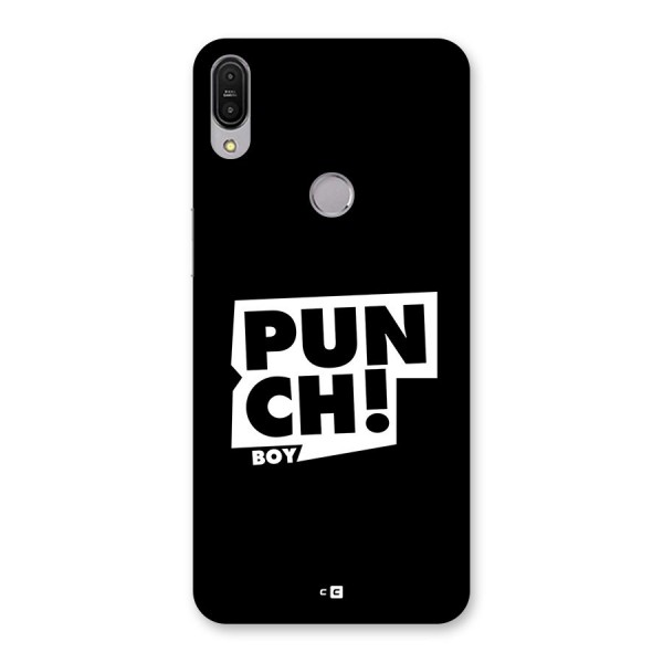 Punch Boy Back Case for Zenfone Max Pro M1