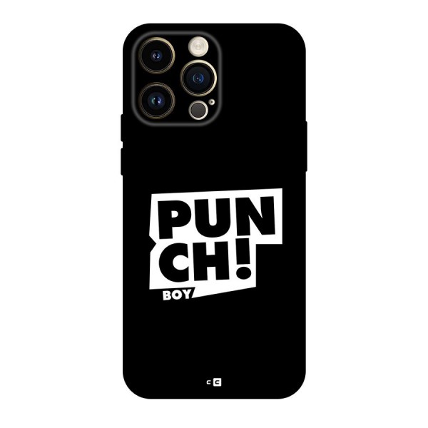 Punch Boy Back Case for iPhone 14 Pro Max