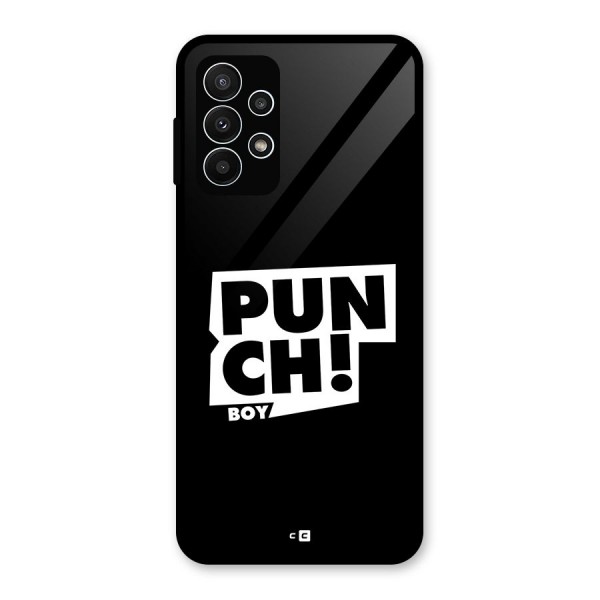 Punch Boy Glass Back Case for Galaxy A23