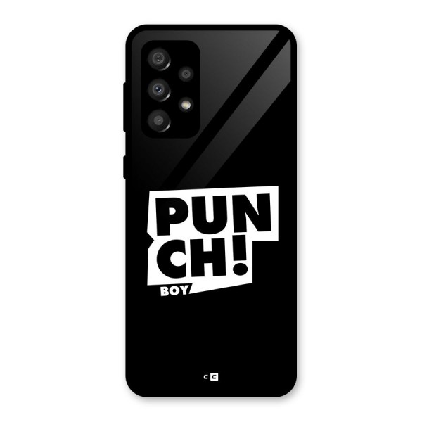 Punch Boy Glass Back Case for Galaxy A32