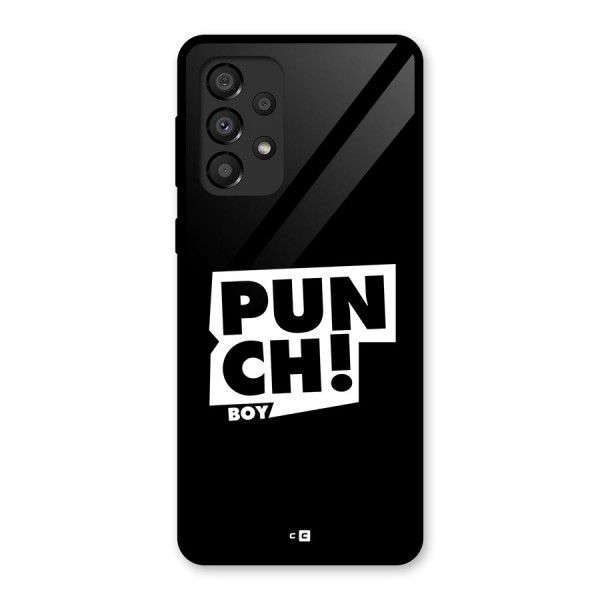 Punch Boy Glass Back Case for Galaxy A33 5G