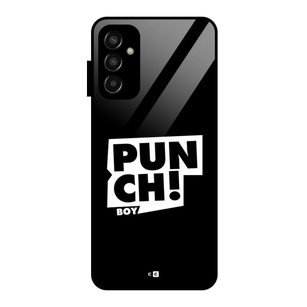 Punch Boy Glass Back Case for Galaxy F13