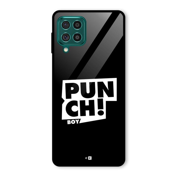 Punch Boy Glass Back Case for Galaxy F62