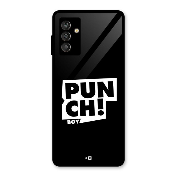 Punch Boy Glass Back Case for Galaxy M13