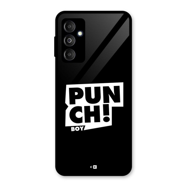 Punch Boy Glass Back Case for Galaxy M14 5G