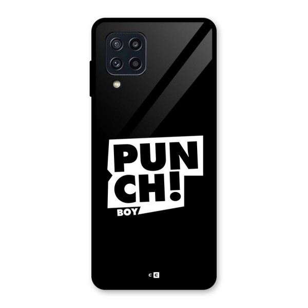 Punch Boy Glass Back Case for Galaxy M32