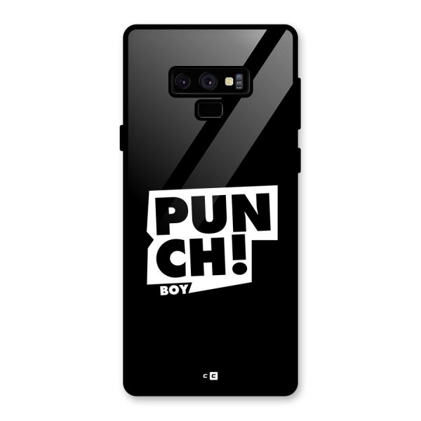 Punch Boy Glass Back Case for Galaxy Note 9