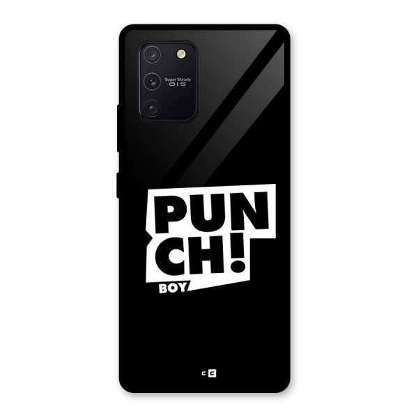 Punch Boy Glass Back Case for Galaxy S10 Lite