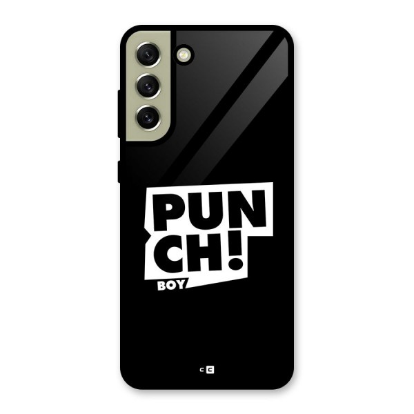 Punch Boy Glass Back Case for Galaxy S21 FE 5G