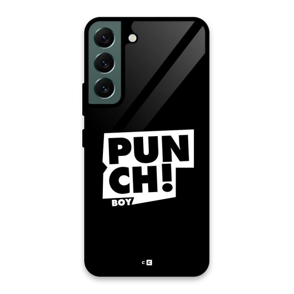 Punch Boy Glass Back Case for Galaxy S22 5G