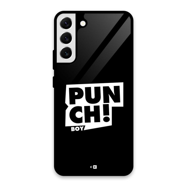 Punch Boy Glass Back Case for Galaxy S22 Plus 5G