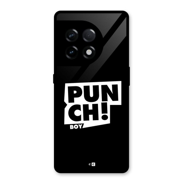 Punch Boy Glass Back Case for OnePlus 11R