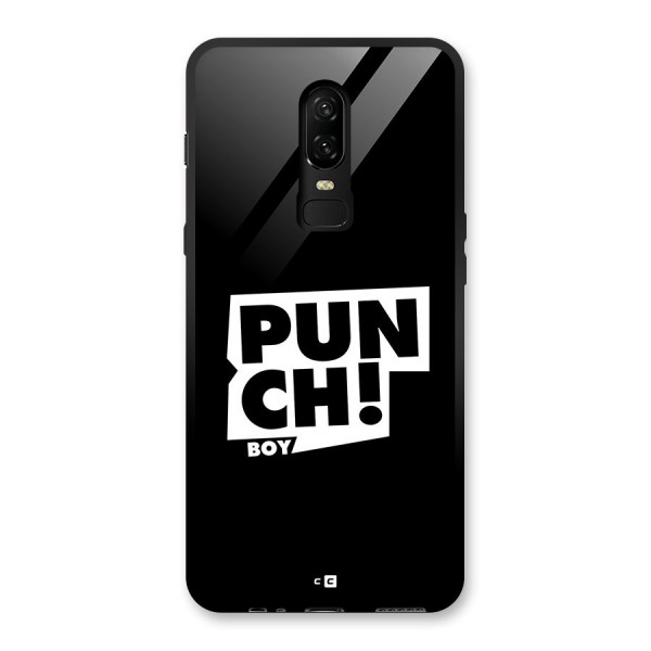 Punch Boy Glass Back Case for OnePlus 6