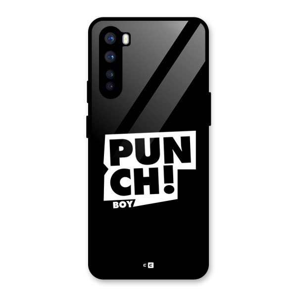 Punch Boy Glass Back Case for OnePlus Nord