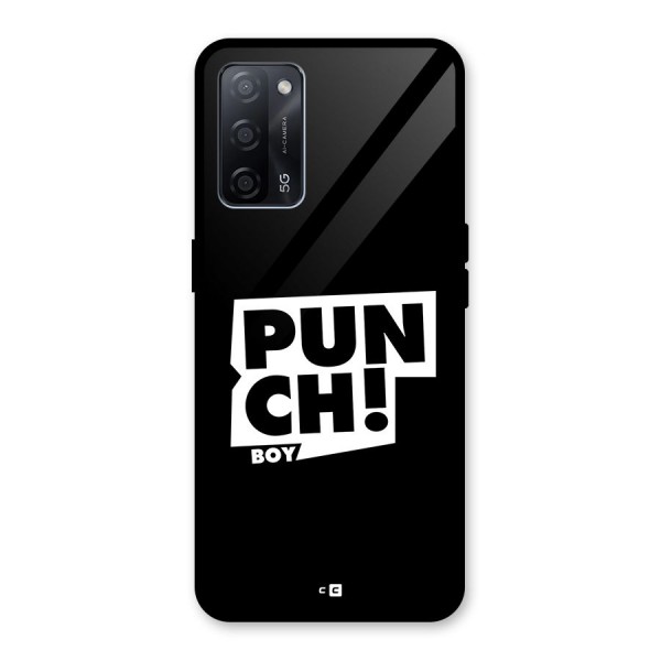 Punch Boy Glass Back Case for Oppo A53s 5G