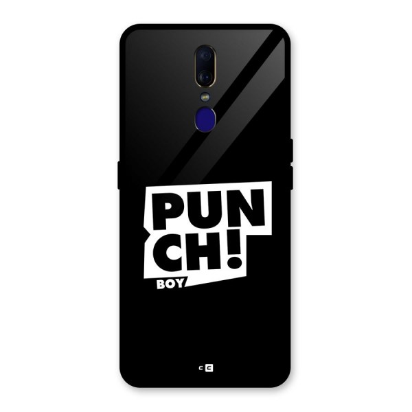 Punch Boy Glass Back Case for Oppo F11