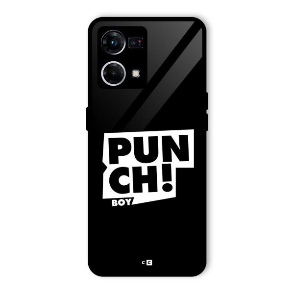 Punch Boy Glass Back Case for Oppo F21 Pro 4G