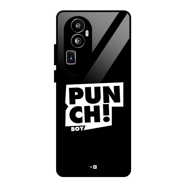 Punch Boy Glass Back Case for Oppo Reno10 Pro Plus