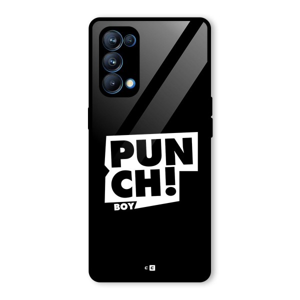 Punch Boy Glass Back Case for Oppo Reno5 Pro 5G