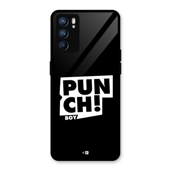 Punch Boy Glass Back Case for Oppo Reno6 5G