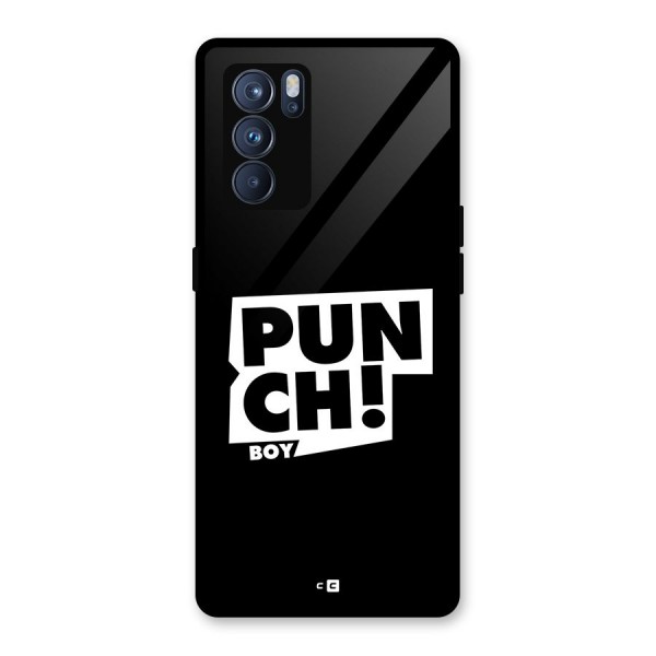 Punch Boy Glass Back Case for Oppo Reno6 Pro 5G