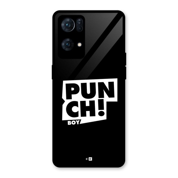 Punch Boy Glass Back Case for Oppo Reno7 Pro 5G