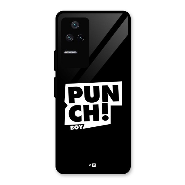 Punch Boy Glass Back Case for Poco F4 5G