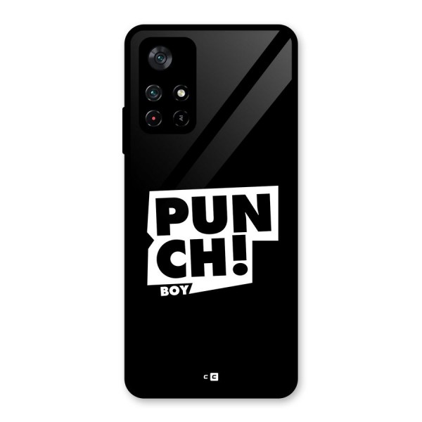 Punch Boy Glass Back Case for Poco M4 Pro 5G