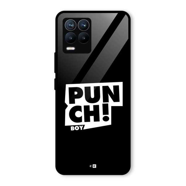 Punch Boy Glass Back Case for Realme 8