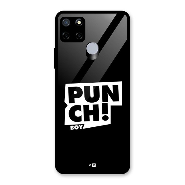 Punch Boy Glass Back Case for Realme C12