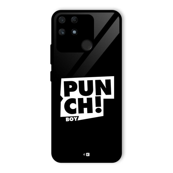 Punch Boy Glass Back Case for Realme Narzo 50A