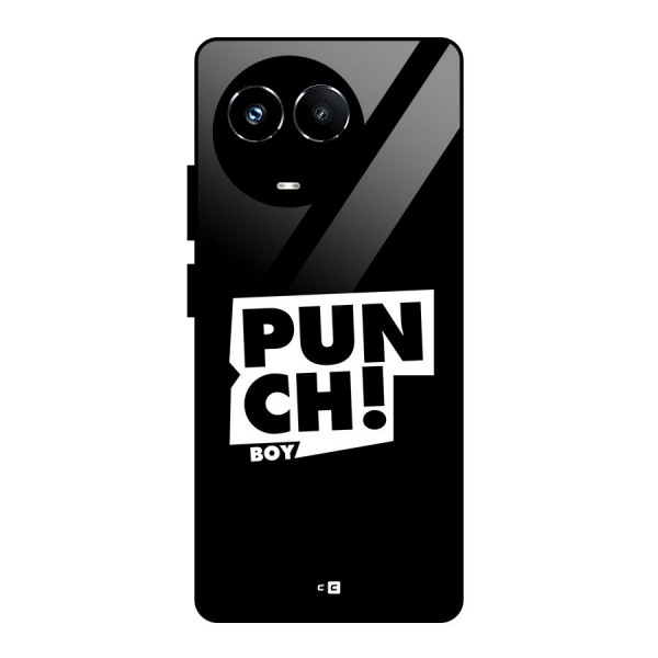 Punch Boy Glass Back Case for Realme Narzo 60X