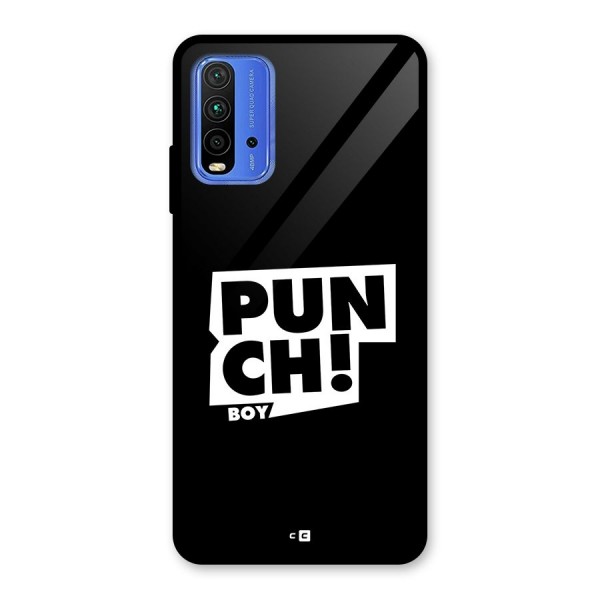 Punch Boy Glass Back Case for Redmi 9 Power