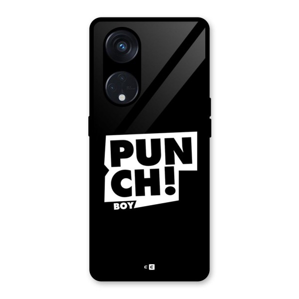 Punch Boy Glass Back Case for Reno8 T 5G