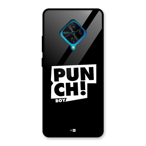 Punch Boy Glass Back Case for Vivo S1 Pro