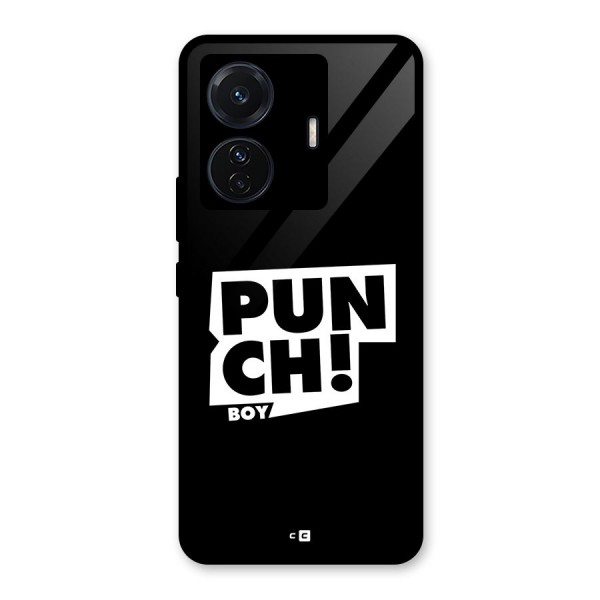 Punch Boy Glass Back Case for Vivo T1 Pro