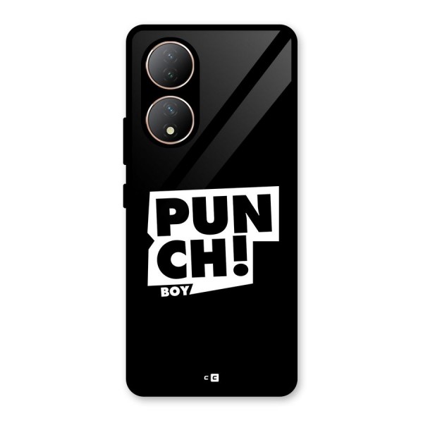 Punch Boy Glass Back Case for Vivo T2