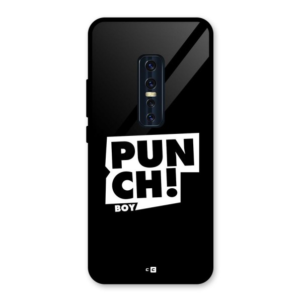 Punch Boy Glass Back Case for Vivo V17 Pro