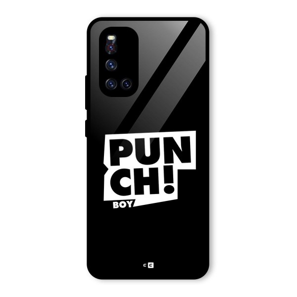 Punch Boy Glass Back Case for Vivo V19