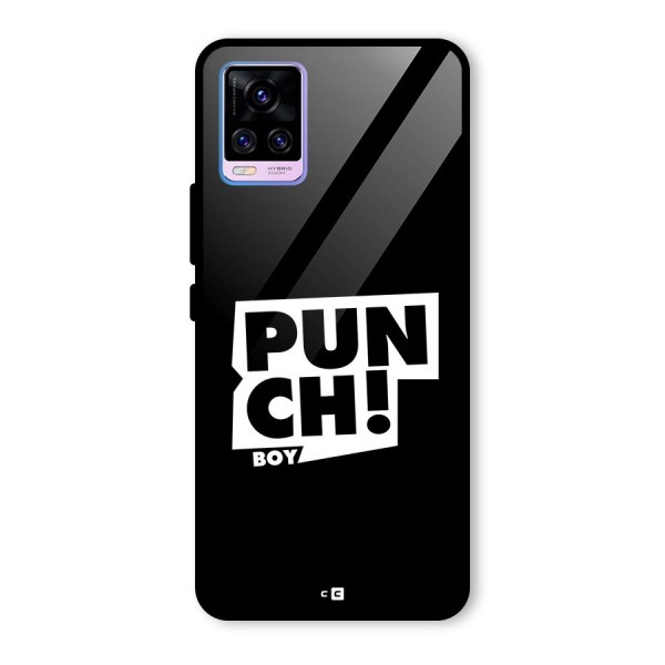 Punch Boy Glass Back Case for Vivo V20 Pro