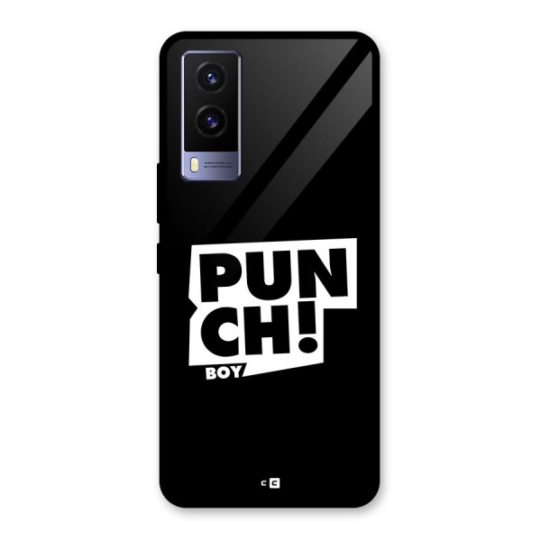 Punch Boy Glass Back Case for Vivo V21e 5G